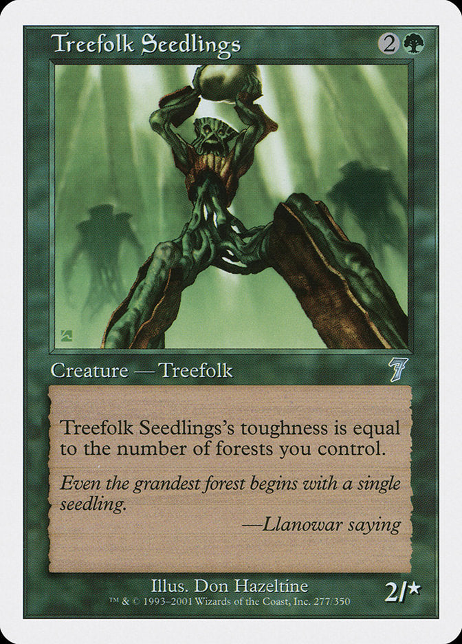 Treefolk Seedlings [Seventh Edition] - Devastation Store | Devastation Store