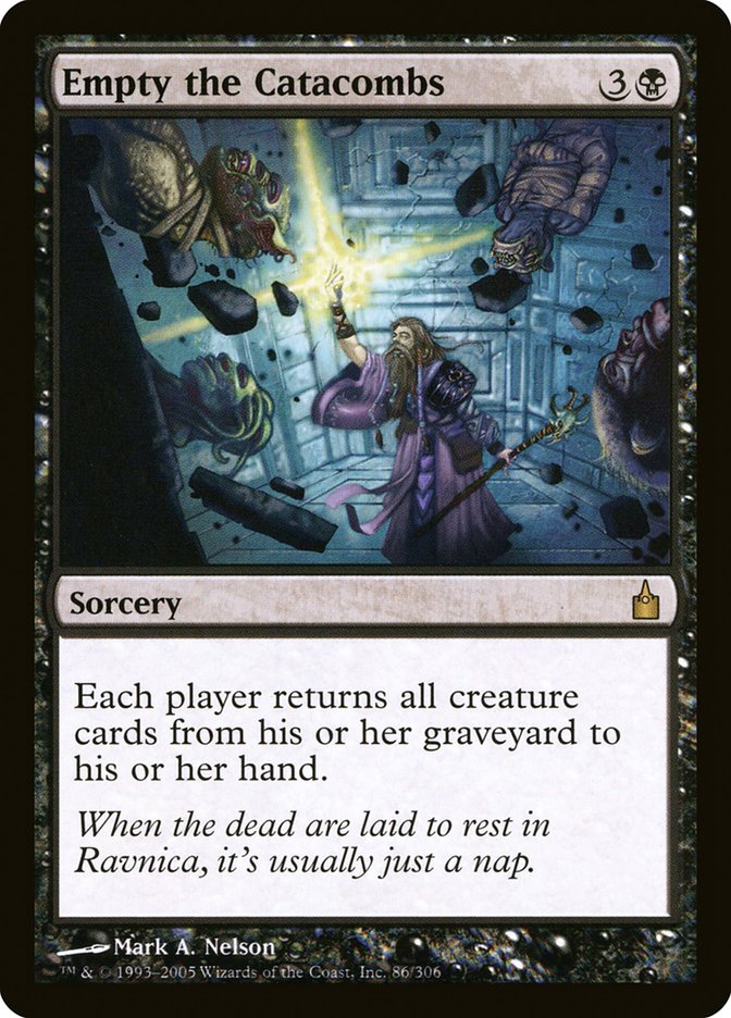 Empty the Catacombs [Ravnica: City of Guilds] | Devastation Store