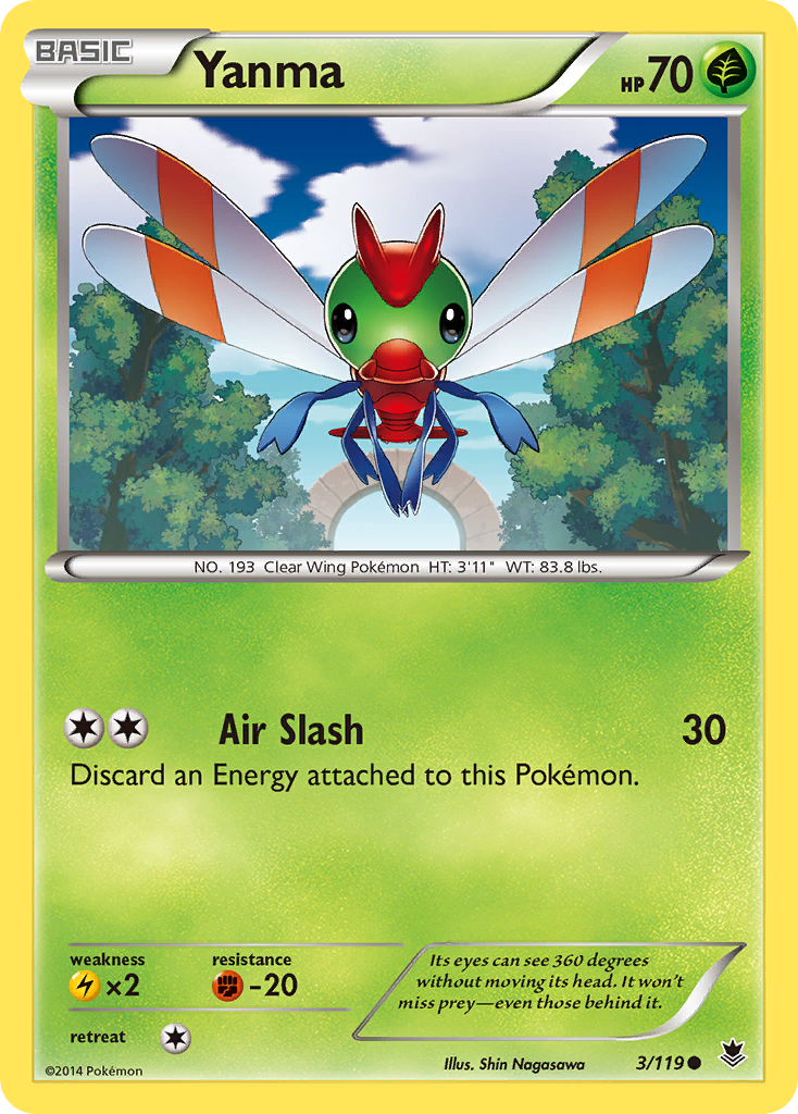 Yanma (3/119) [XY: Phantom Forces] | Devastation Store
