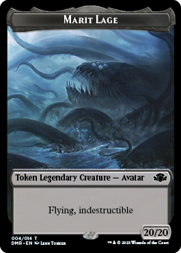 Elephant // Marit Lage Double-Sided Token [Dominaria Remastered Tokens] | Devastation Store