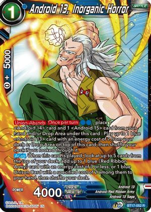 Android 13, Inorganic Horror (BT17-052) [Ultimate Squad] | Devastation Store