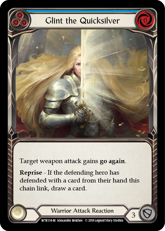 Glint the Quicksilver [WTR118-M] Alpha Print Rainbow Foil - Devastation Store | Devastation Store