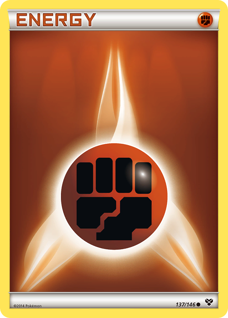 Fighting Energy (137/146) [XY: Base Set] | Devastation Store