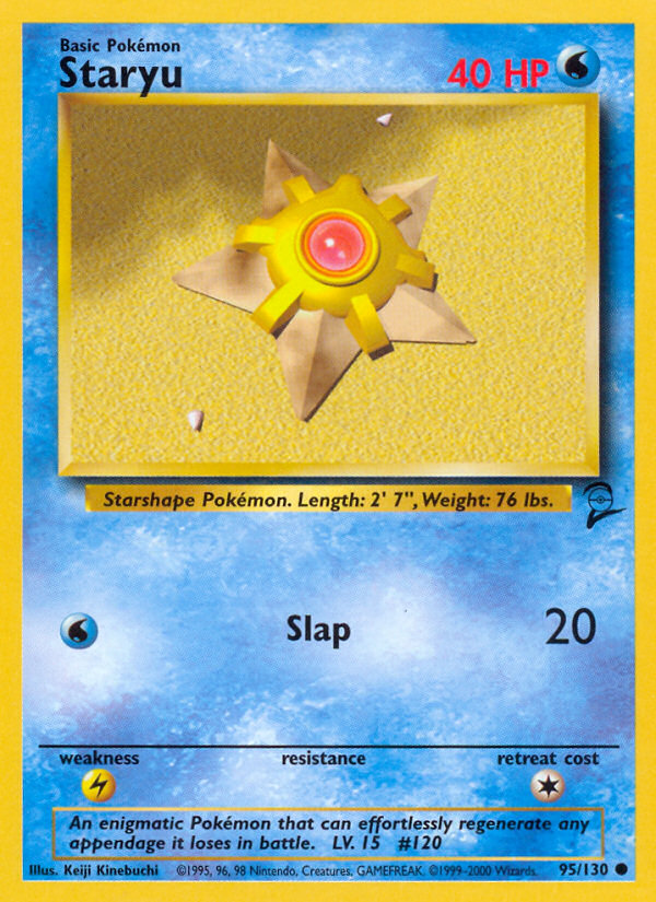 Staryu (95/130) [Base Set 2] | Devastation Store