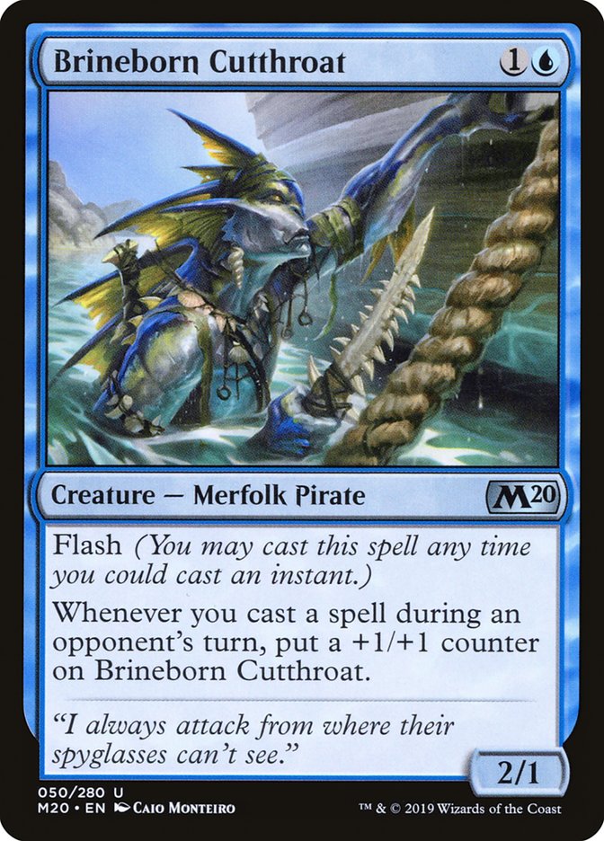 Brineborn Cutthroat [Core Set 2020] | Devastation Store
