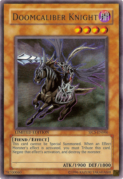Doomcaliber Knight [SJCS-EN006] Ultra Rare | Devastation Store