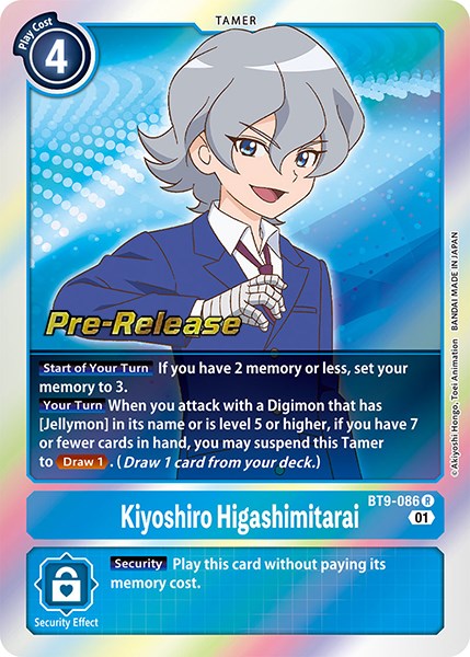 Kiyoshiro Higashimitarai [BT9-086] [X Record Pre-Release Promos] | Devastation Store