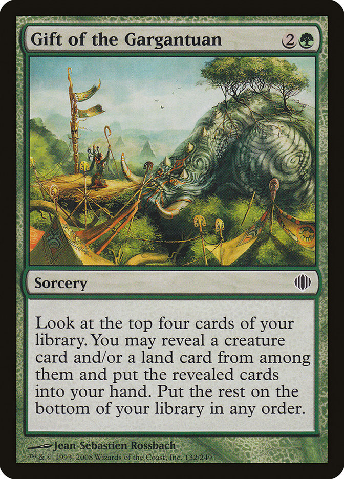 Gift of the Gargantuan [Shards of Alara] - Devastation Store | Devastation Store