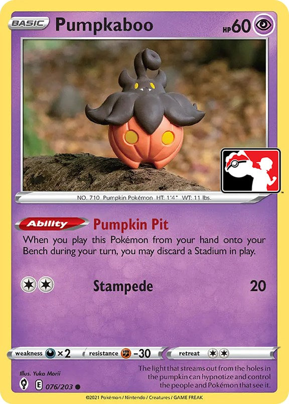 Pumpkaboo (076/203) [Prize Pack Series One] | Devastation Store