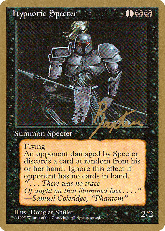 Hypnotic Specter (George Baxter) [Pro Tour Collector Set] | Devastation Store