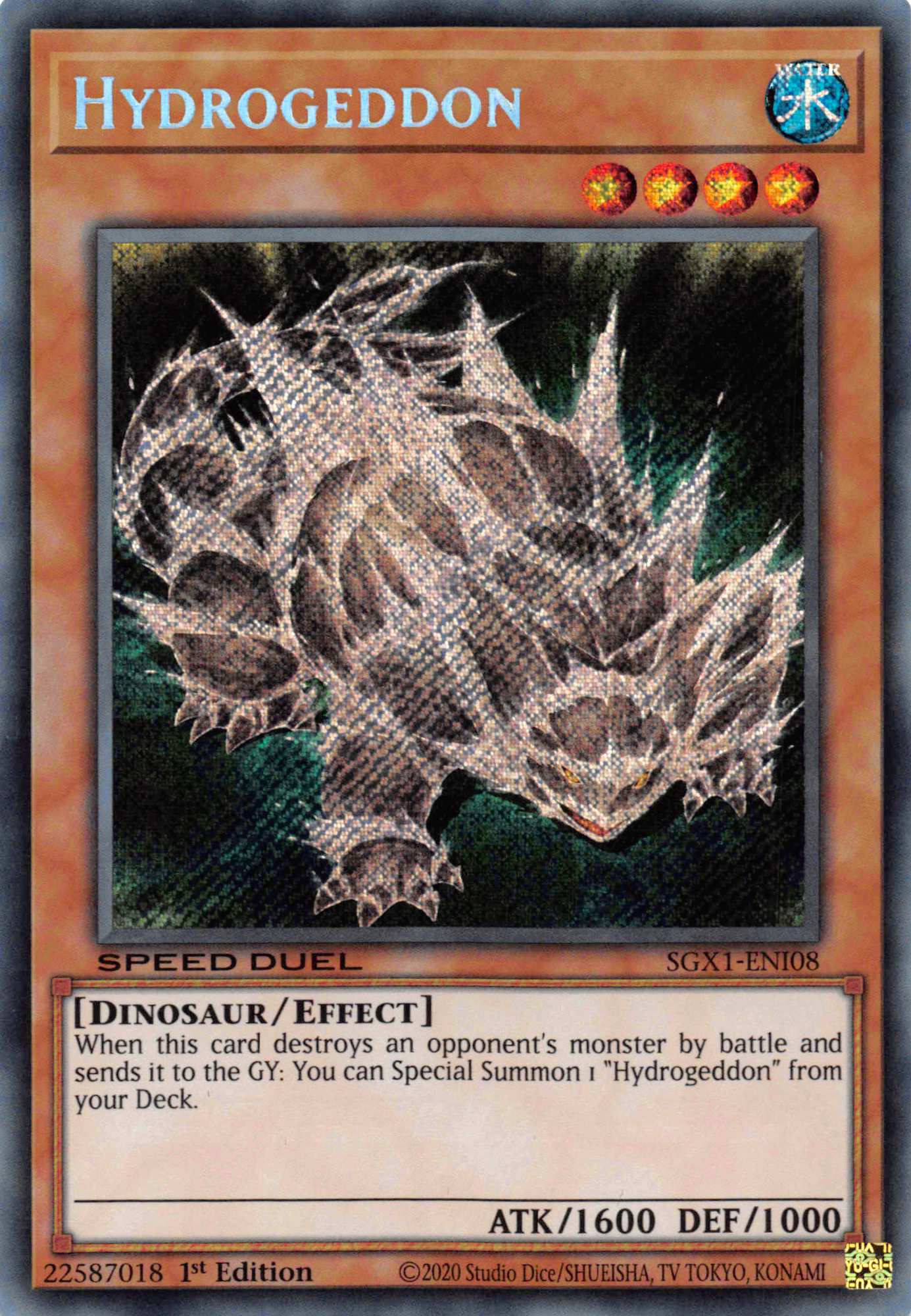 Hydrogeddon [SGX1-ENI08] Secret Rare | Devastation Store