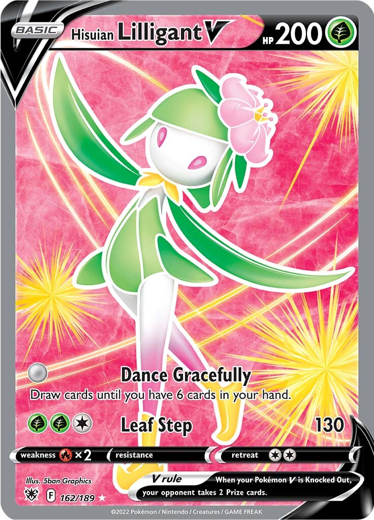 Hisuian Lilligant V (162/189) [Sword & Shield: Astral Radiance] | Devastation Store