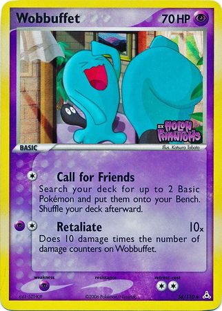 Wobbuffet (56/110) (Stamped) [EX: Holon Phantoms] | Devastation Store