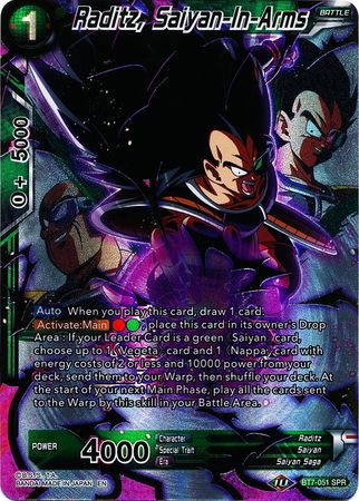 Raditz, Saiyan-In-Arms (SPR) [BT7-051] | Devastation Store