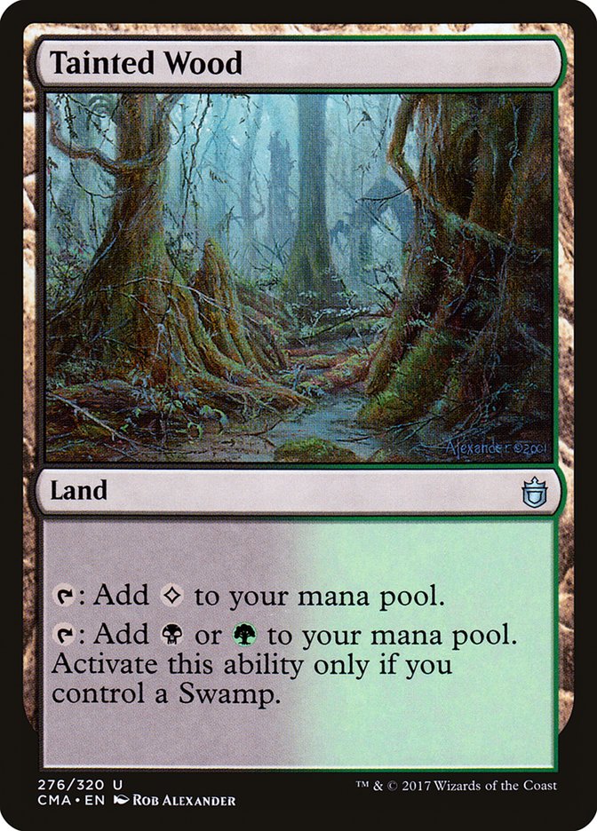 Tainted Wood [Commander Anthology] | Devastation Store