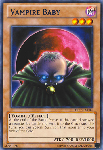 Vampire Baby (Blue) [DL16-EN002] Rare | Devastation Store