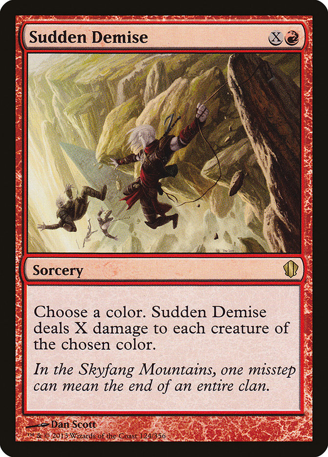 Sudden Demise [Commander 2013] - Devastation Store | Devastation Store