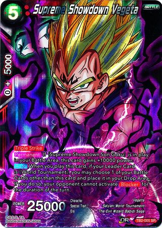 Supreme Showdown Vegeta [TB2-005] | Devastation Store