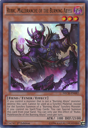 Rubic, Malebranche of the Burning Abyss [NECH-EN082] Ultra Rare | Devastation Store