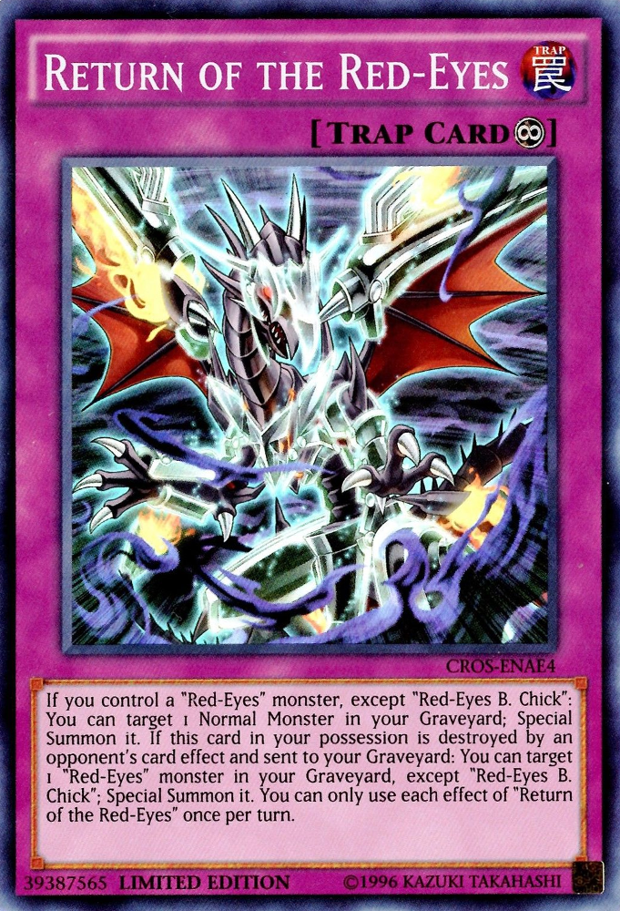 Return of the Red-Eyes [CROS-ENAE4] Super Rare | Devastation Store
