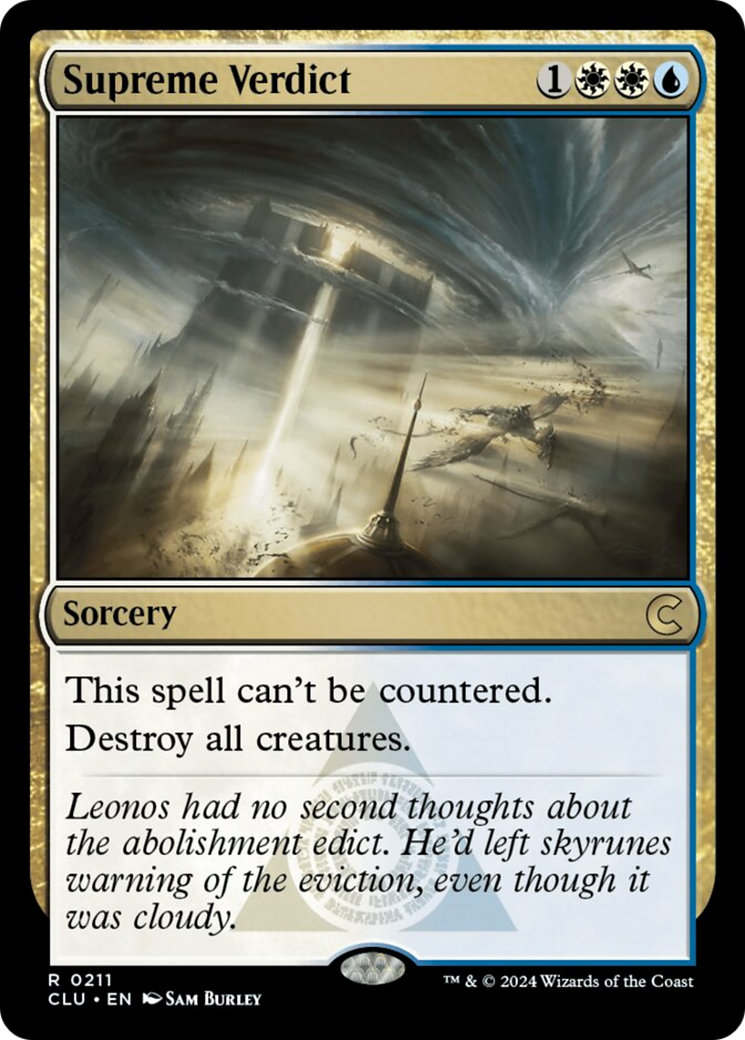 Supreme Verdict [Ravnica: Clue Edition] | Devastation Store