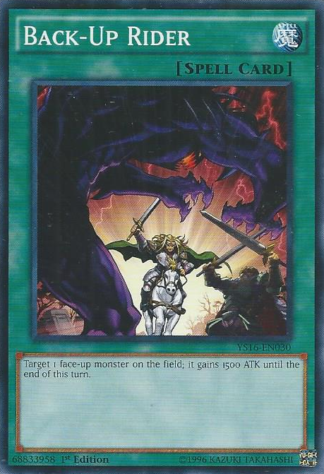 Back-Up Rider [YS16-EN030] Common | Devastation Store