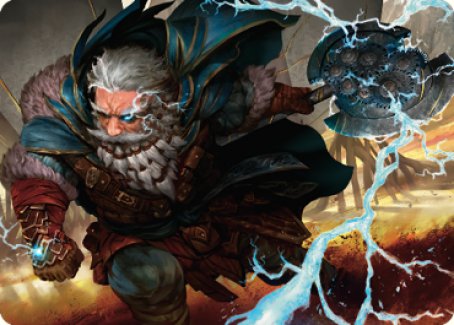 Electrostatic Infantry Art Card [Dominaria United Art Series] | Devastation Store