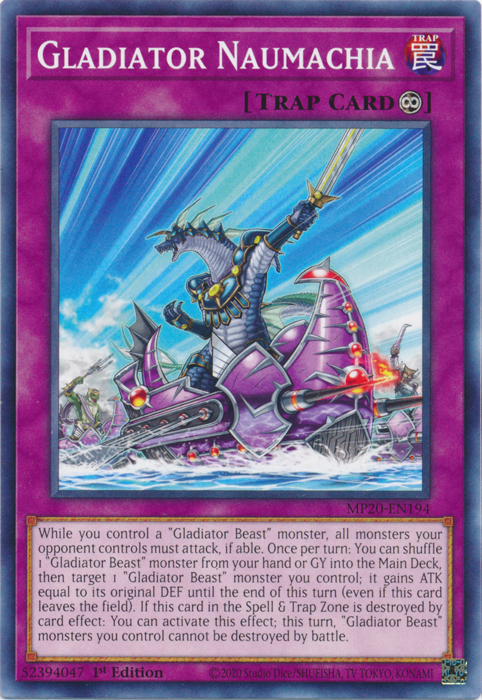 Gladiator Naumachia [MP20-EN194] Common | Devastation Store