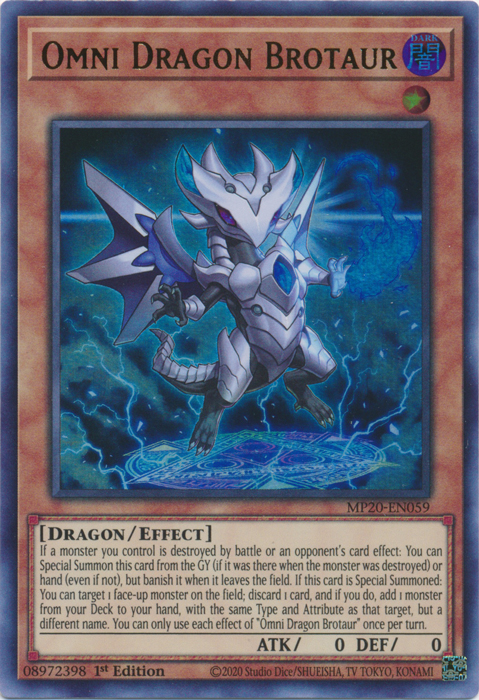 Omni Dragon Brotaur [MP20-EN059] Ultra Rare | Devastation Store
