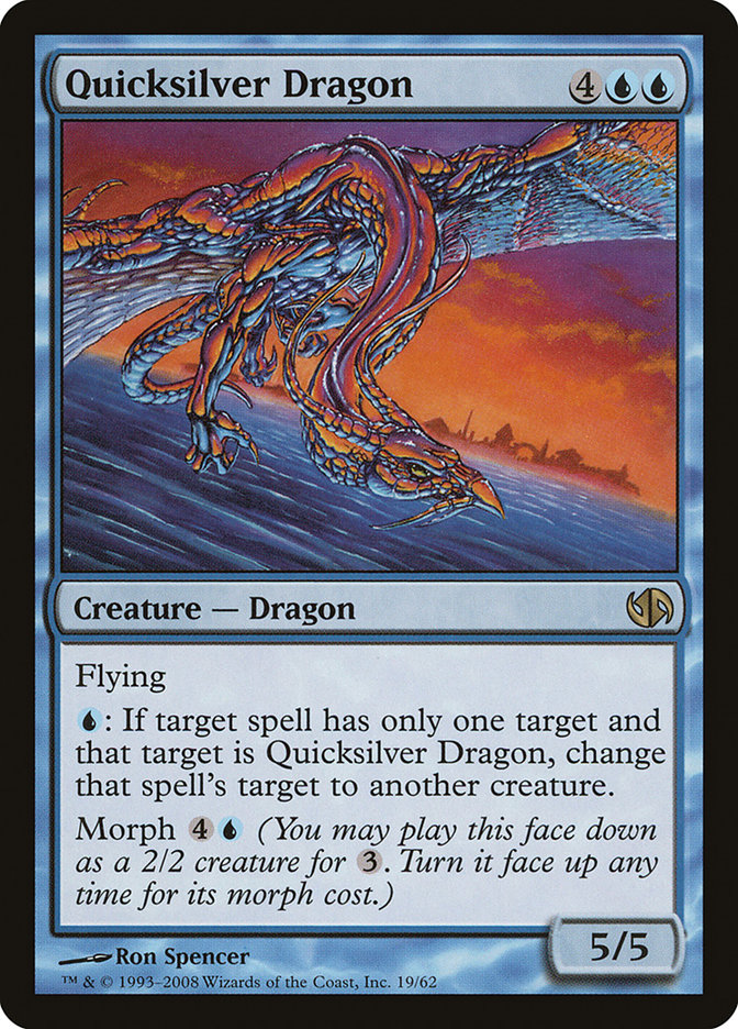 Quicksilver Dragon [Duel Decks: Jace vs. Chandra] - Devastation Store | Devastation Store