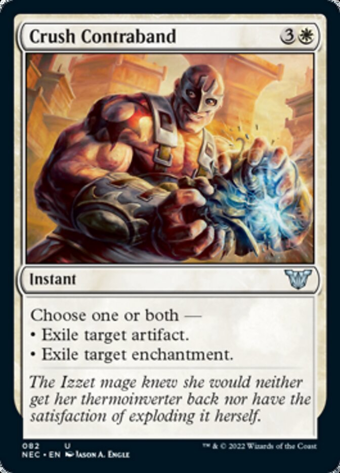 Crush Contraband [Kamigawa: Neon Dynasty Commander] | Devastation Store