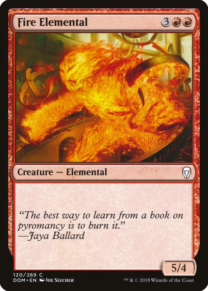 Fire Elemental [Dominaria] - Devastation Store | Devastation Store