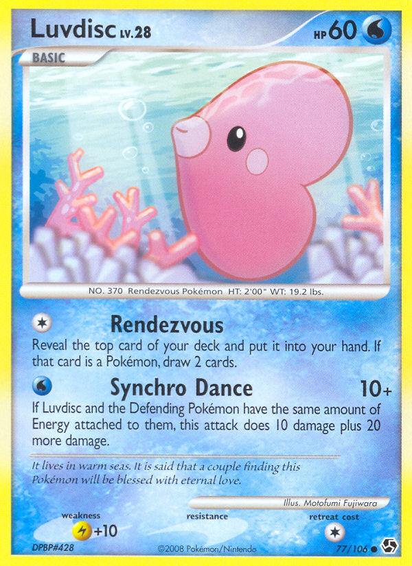 Luvdisc (77/106) [Diamond & Pearl: Great Encounters] | Devastation Store