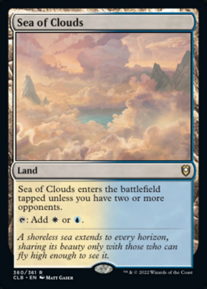 Sea of Clouds [Commander Legends: Battle for Baldur's Gate] | Devastation Store