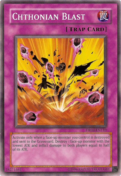 Chthonian Blast [DR04-EN110] Common | Devastation Store