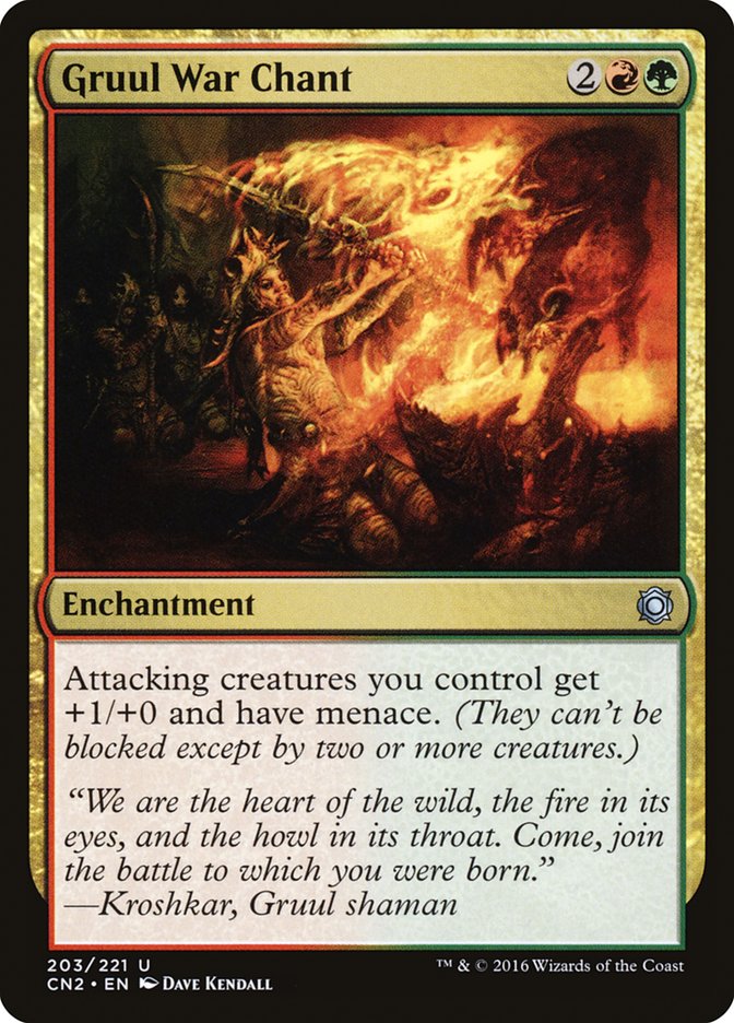 Gruul War Chant [Conspiracy: Take the Crown] - Devastation Store | Devastation Store