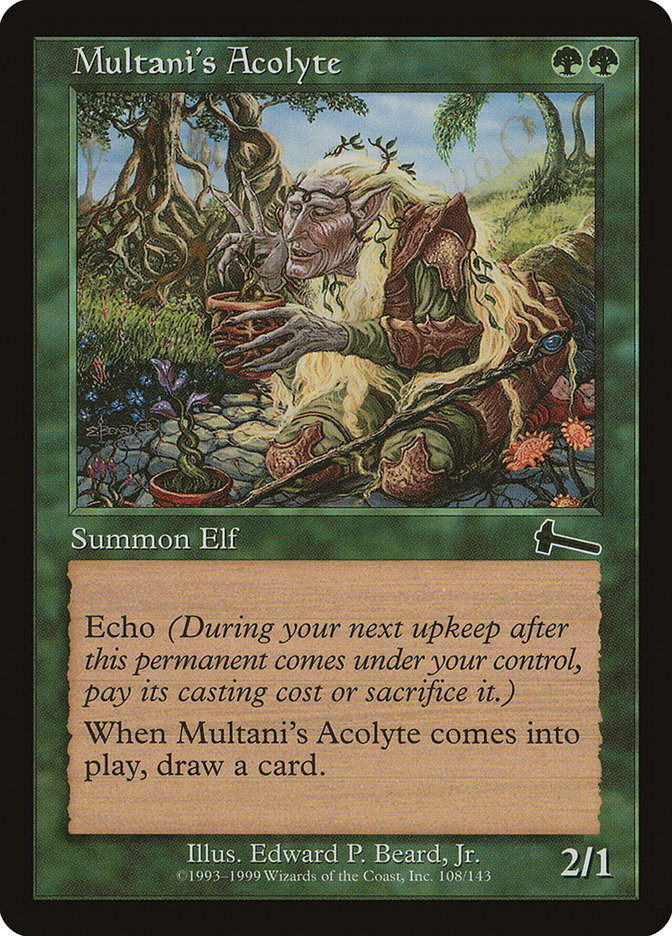 Multani's Acolyte [Urza's Legacy] - Devastation Store | Devastation Store