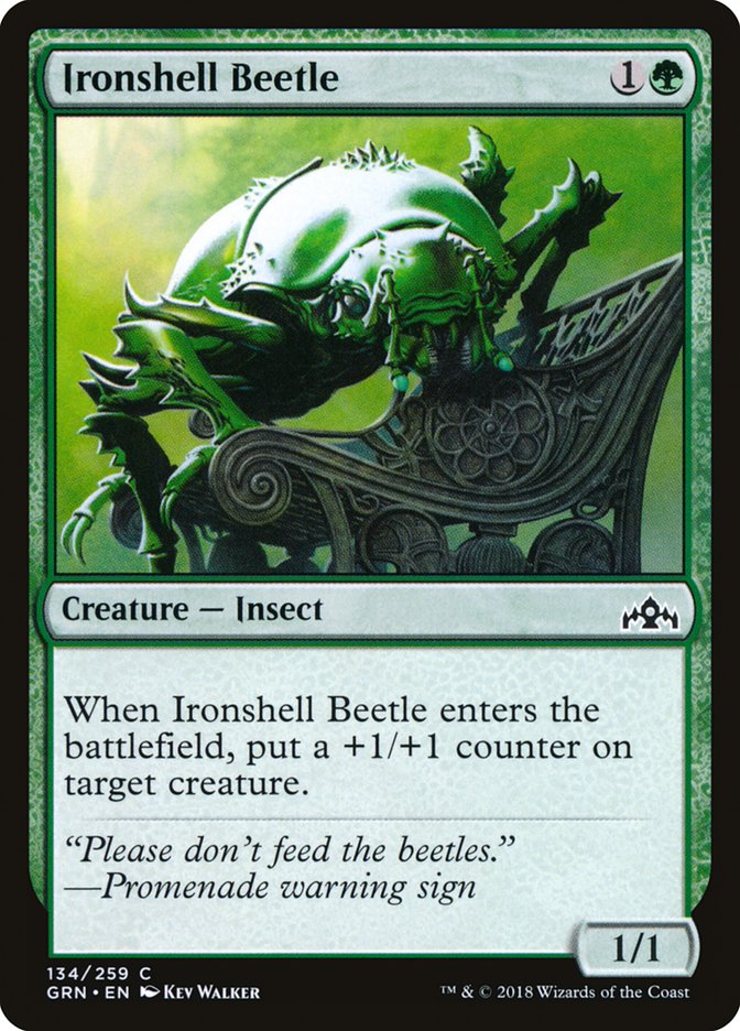 Ironshell Beetle [Guilds of Ravnica] - Devastation Store | Devastation Store