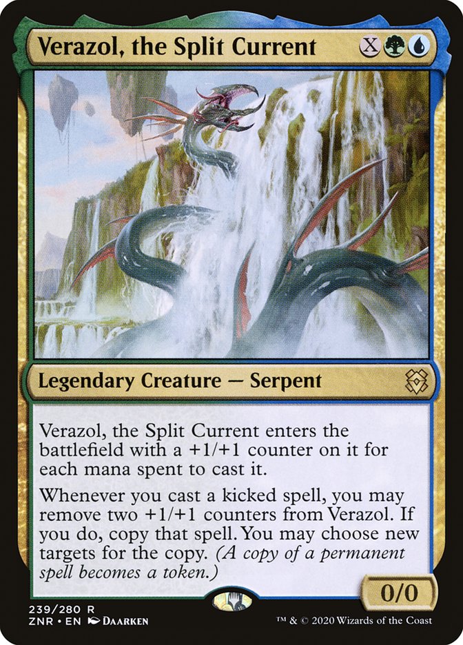 Verazol, the Split Current [Zendikar Rising] | Devastation Store
