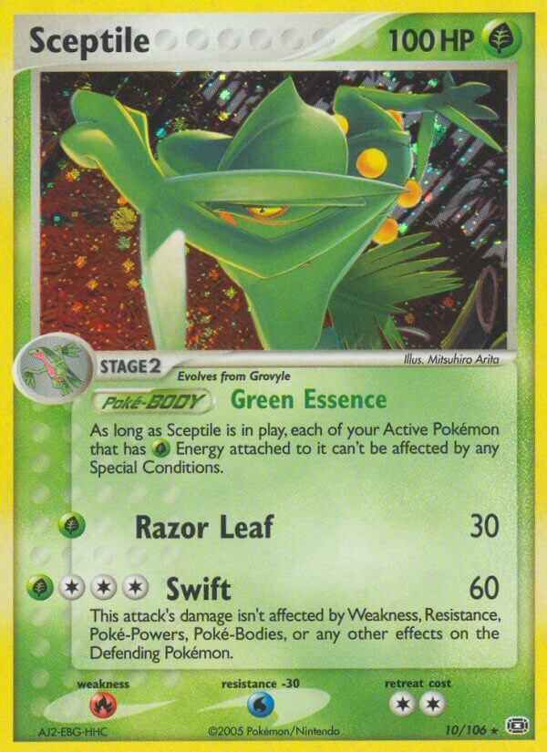Sceptile (10/106) (Theme Deck Exclusive) [EX: Emerald] | Devastation Store