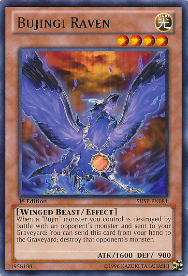 Bujingi Raven [SHSP-EN081] Rare | Devastation Store