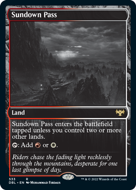 Sundown Pass [Innistrad: Double Feature] | Devastation Store