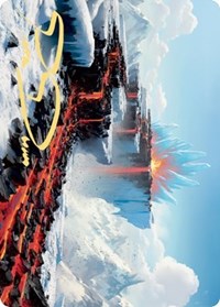 Surtland Frostpyre Art Card (Gold-Stamped Signature) [Kaldheim: Art Series] | Devastation Store