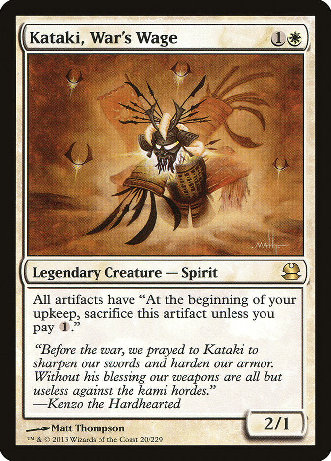 Kataki, War's Wage [Modern Masters] - Devastation Store | Devastation Store