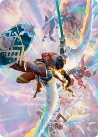 Starnheim Unleashed Art Card (Gold-Stamped Signature) [Kaldheim: Art Series] | Devastation Store