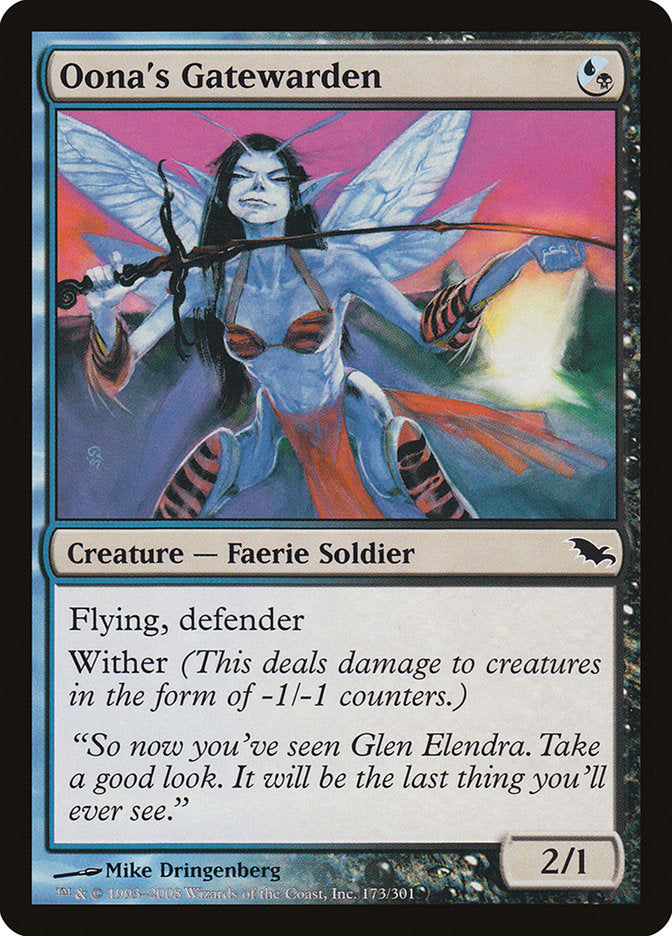 Oona's Gatewarden [Shadowmoor] | Devastation Store