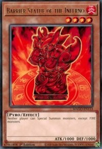 Barrier Statue of the Inferno [MAGO-EN113] Rare | Devastation Store