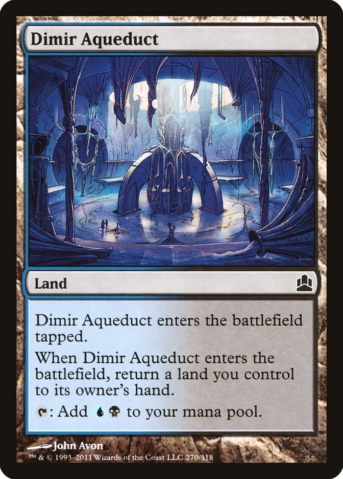 Dimir Aqueduct [Commander 2011] | Devastation Store