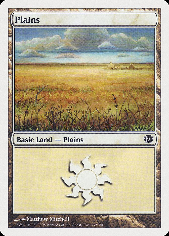 Plains (332) [Ninth Edition] - Devastation Store | Devastation Store