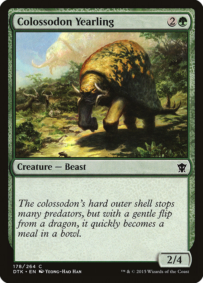 Colossodon Yearling [Dragons of Tarkir] | Devastation Store